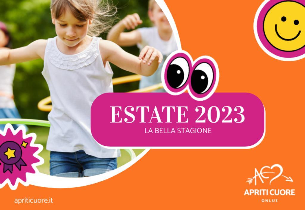 Copertina della presentazione del campo estivo 2003